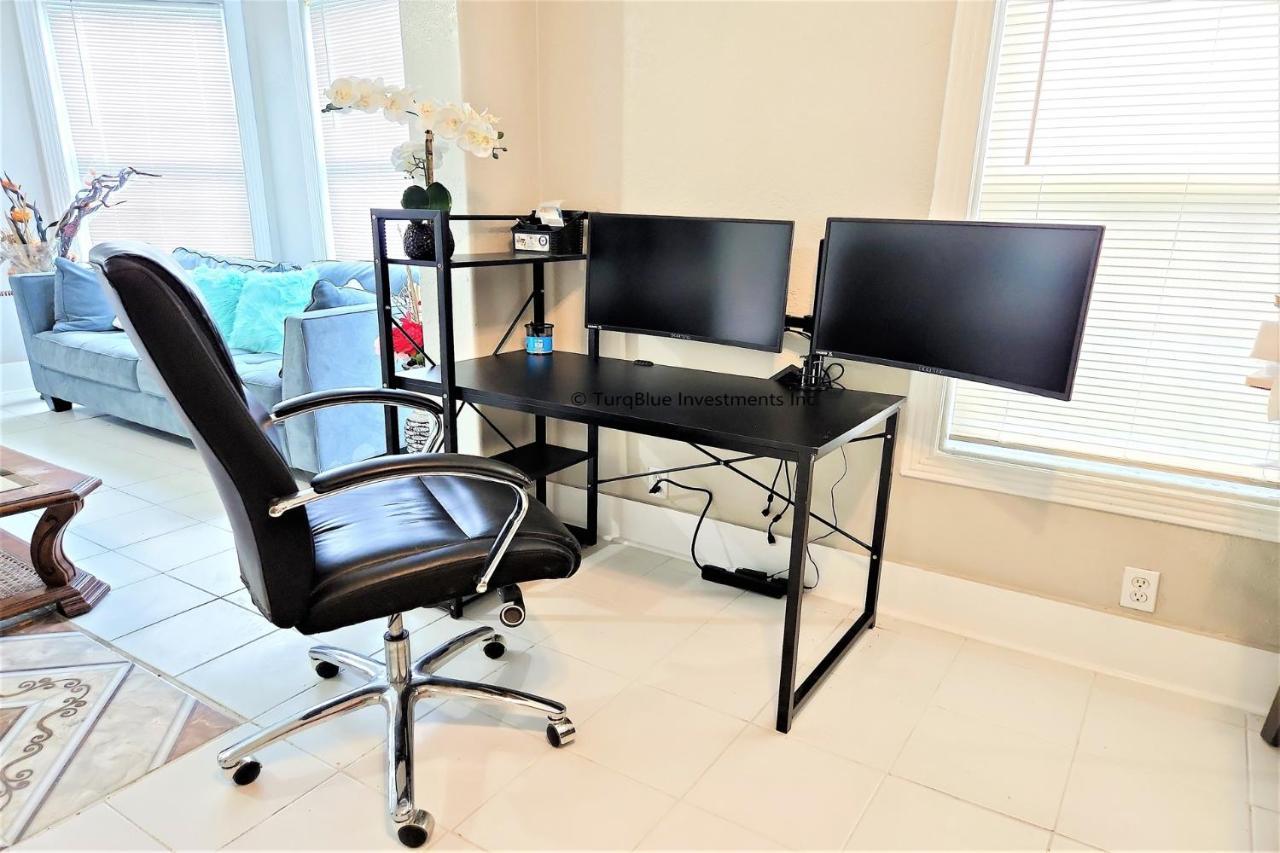 גלווסטון Casaazul-2605A-Couples Retreat By Beach & Pleasure Pier 1 Block Away- 2Bed 2Bath- 7 Minutes To Cruise Terminal מראה חיצוני תמונה